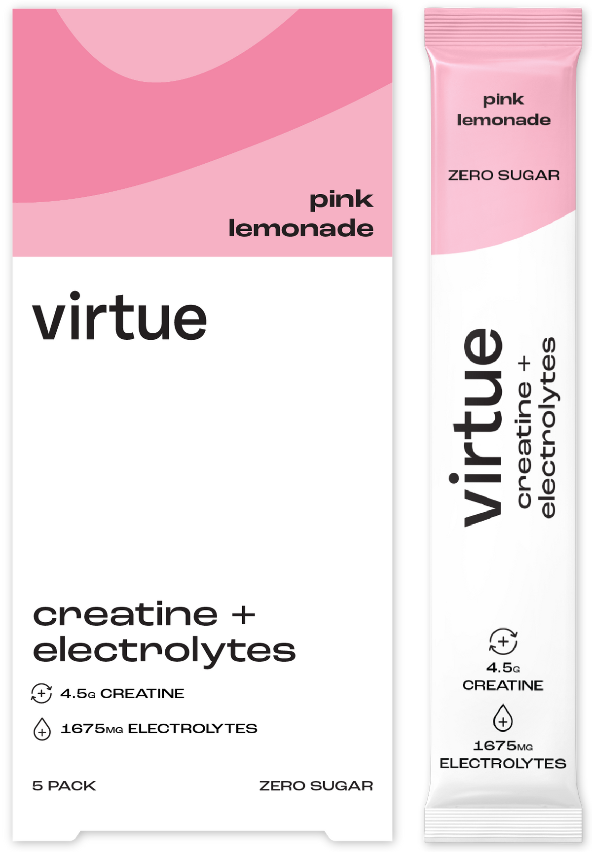 Creatine + Electrolytes - Pink Lemonade (5 Pack)